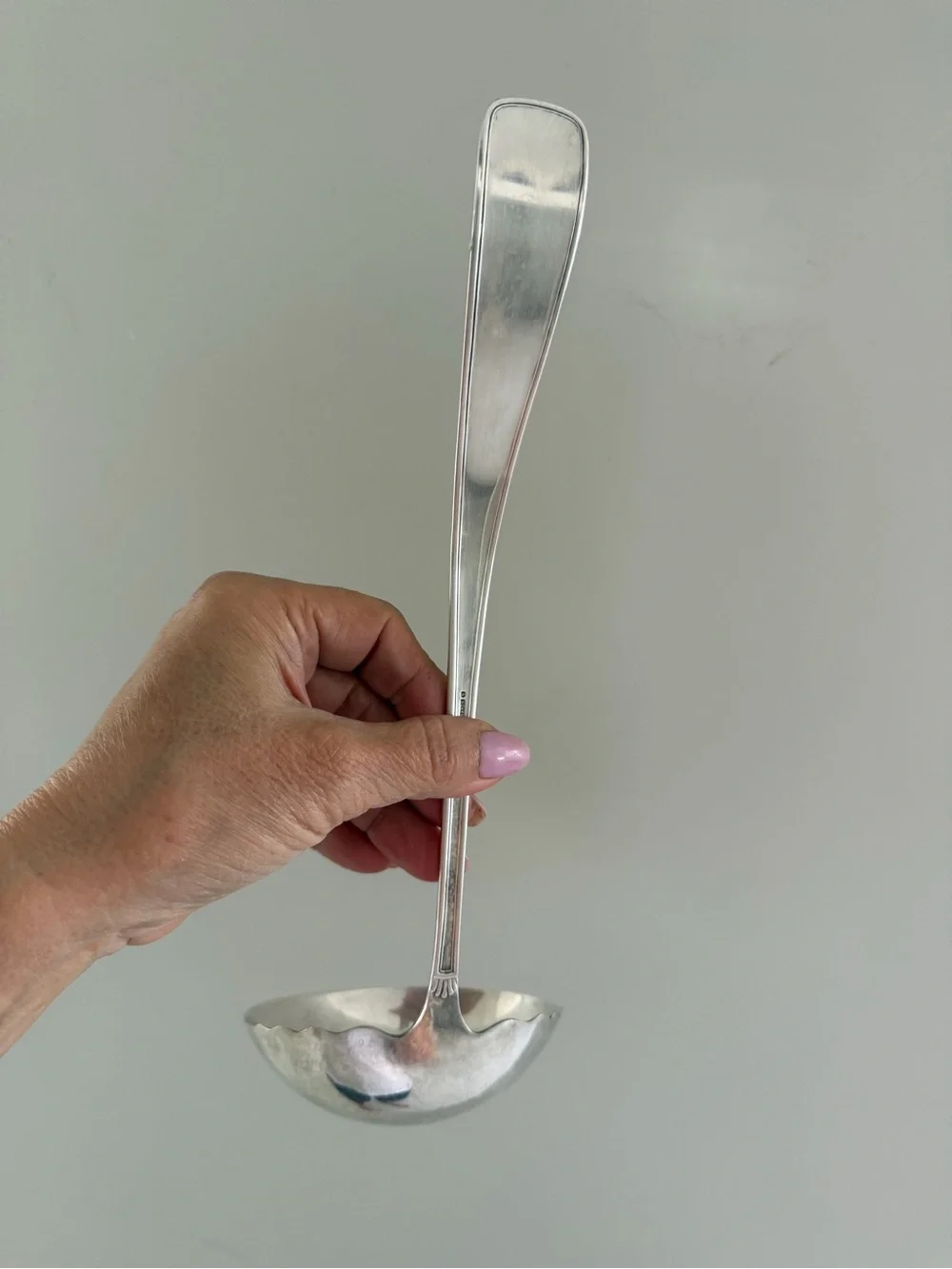 Holmes & Edwards Vintage  Silver plated 10” Serving Ladle
